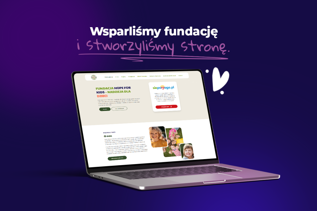 Wsparcie dla Fundacji Hope For Kids
