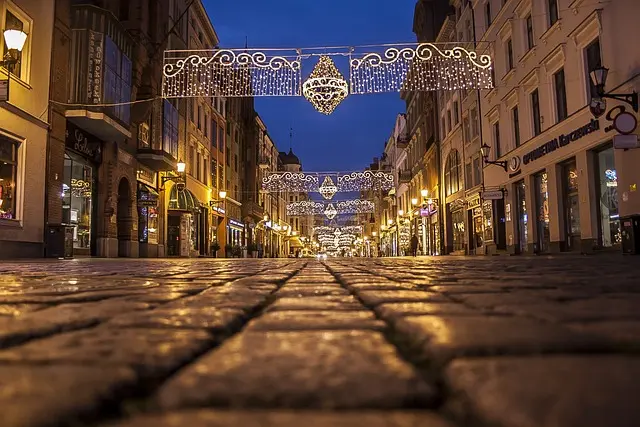 Toruń główna ulica
