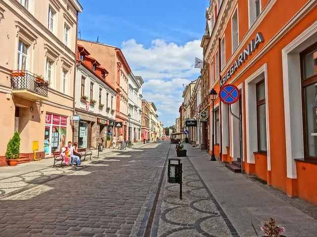 ulica długa w Bydgoszczy