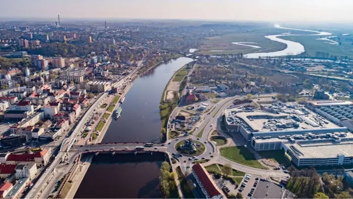 Gorzów Wielkopolski panorama