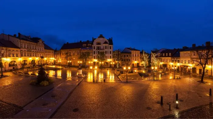 Rynek główny w Bielsku-Białej