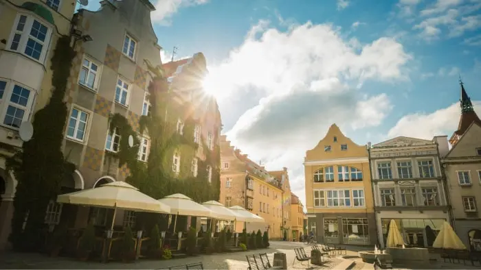 rynek w Olsztynie
