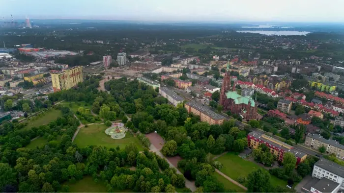 panorama Dąbrowy Górniczej
