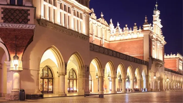 Rynek główny w Krakowie