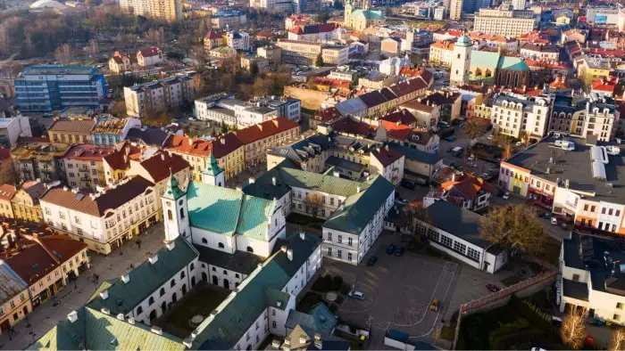 Rzeszów z lotu ptaka