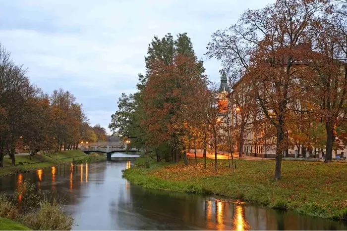 Słupsk wieczorową porą