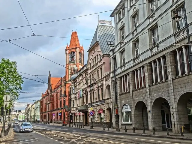 ulica Jagiellońska w Bydgoszczy