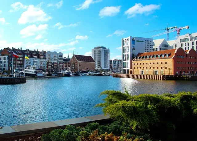Gdańsk wieczorem